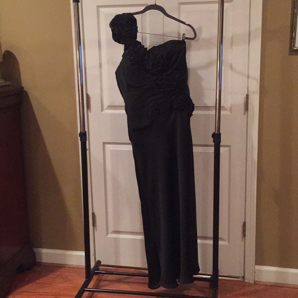Black formal dress